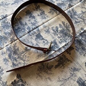 Giorgio Armani alligator Leather Belt vintage